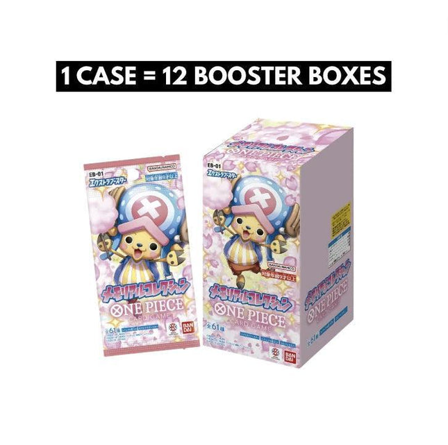 ebo1 booster box BANDAI Gundam Card Game Eternal Nexus EB01 Extra Pack TCG JAPAN These include character cards One Piece TCG Memorial Collection
