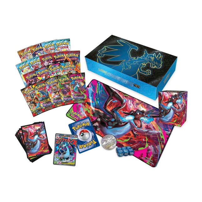 English Pokemon TCG Mega Charizard X ex Ultra-Premium Collection UPC