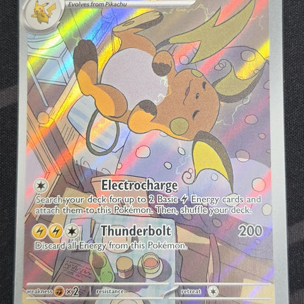 [English] PAl EN  Raichu 211/193 IR