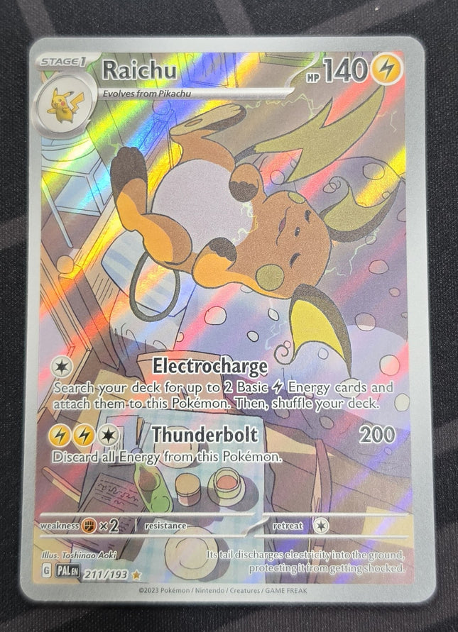 [English] PAl EN  Raichu 211/193 IR