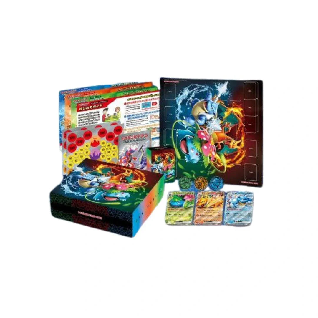 pokemon card special deck set ex venusaur charizard blastoise japanese Pokemon Card Game Japanese Special Deck Set EX Venusaur Charizard Blastoise NEW