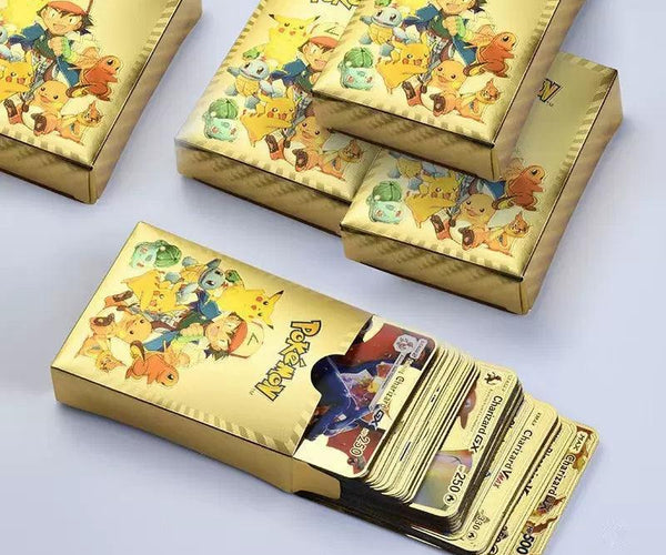 how to get gold pokemon cards PRE-ORDER Pokemon Gold Foil Box English Version – TCGHOBBY