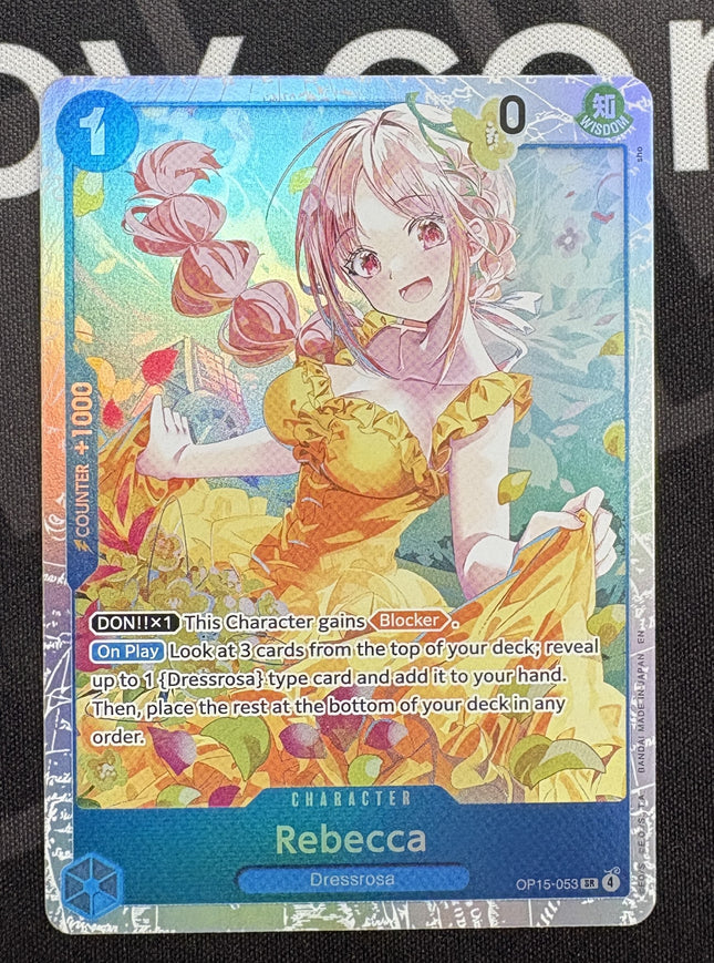 [English] One Piece Card Game  Rebecca OP15-053 SR