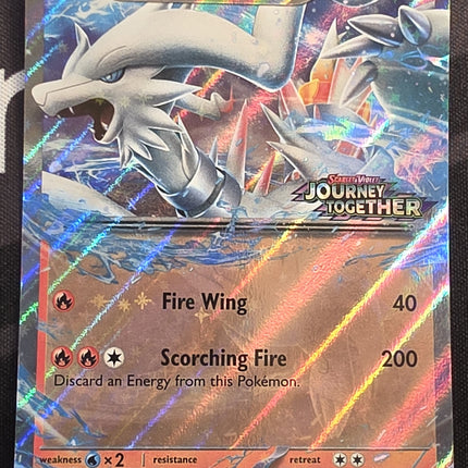 [English]  JTGEN Reshiram ex 030/159 Stamped Promo