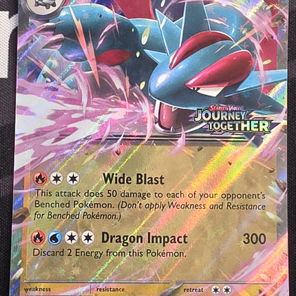 [English]  JTGEN Salamence ex 114/159 Stamped Promo