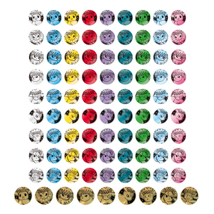 Simplified Chinese Pokemon Crystal Gathering Collection Eeveelution Coins