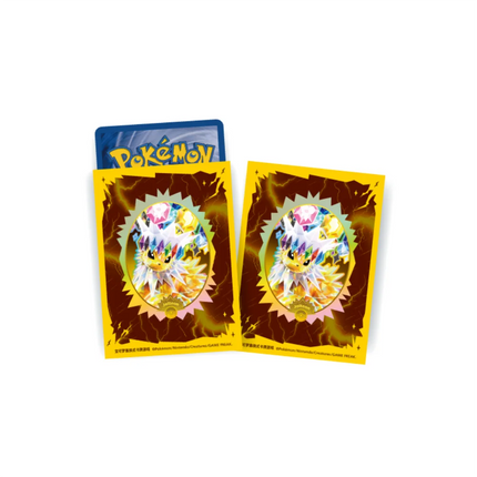 Simplified Chinese Pokemon Crystal Gathering Jolteon Collection Sleeves