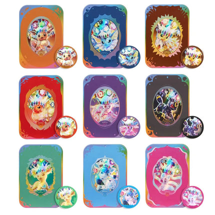 Simplified Chinese Pokemon Crystal Gathering Metal Tin Box collection