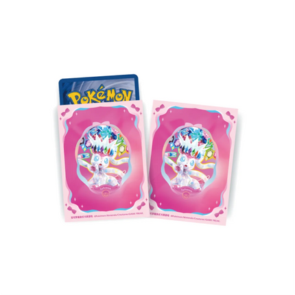 Simplified Chinese Pokemon Crystal Gathering Sylveon Collection Sleeves
