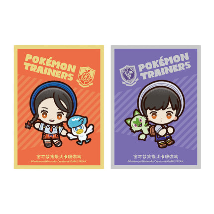 Simplified Chinese Pokemon Paldea Trainers Battle Gift Box Card Sleeves rare