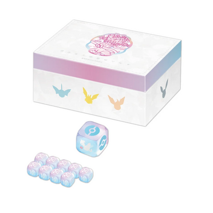 Simplified Chinese Pokemon Crystal Gathering Advanced Gift Box accessories box and dice