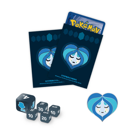 Simplified Chinese Pokemon Ogerpon Wellspring Mask Dice & Sleeves