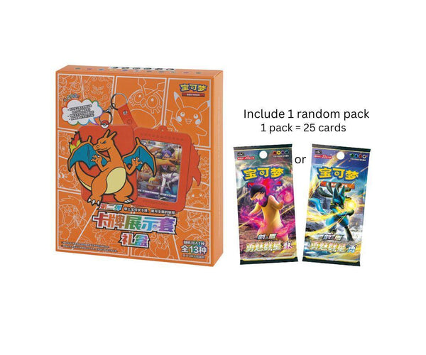 pokemon cards blind box Shop Pokemon Charizard Premium Blind Box – TCGHOBBY