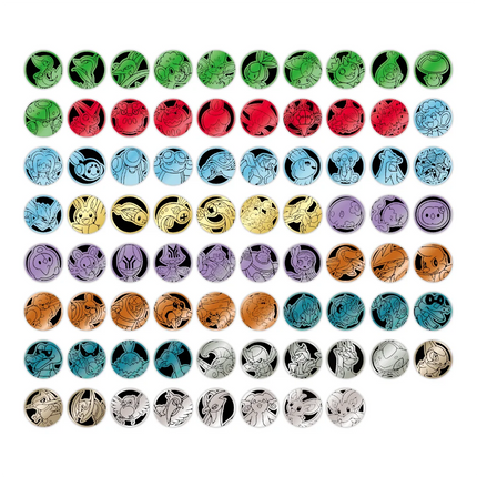 Simplified Chinese Pokemon Black Bolt CSV10.5C Badge common
