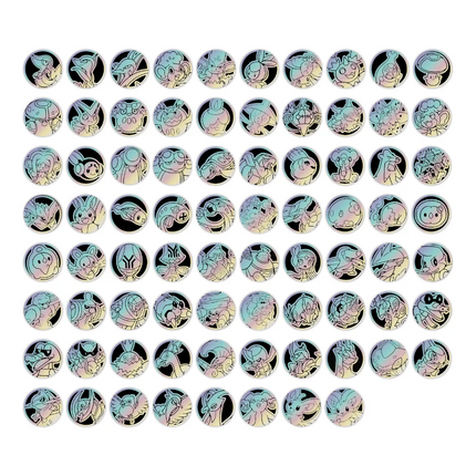 Simplified Chinese Pokemon Black Bolt CSV10.5C Badge rare