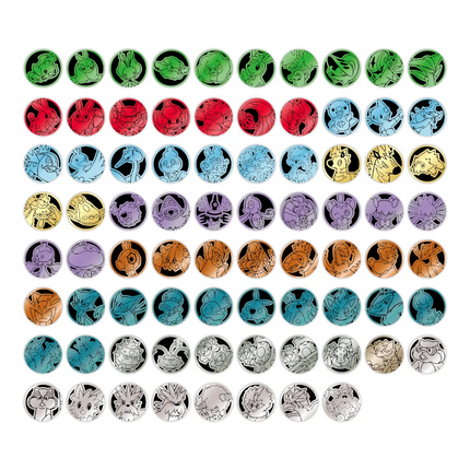 Simplified Chinese Pokemon White Flare CSV10.6C Badge common