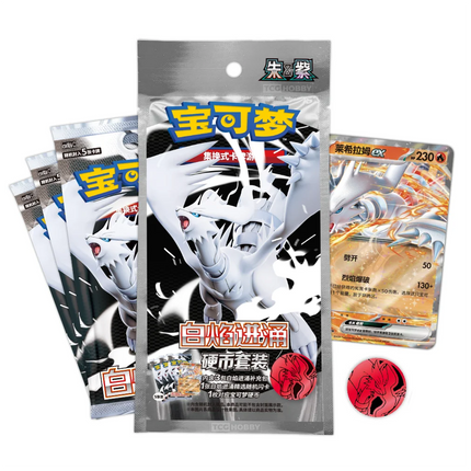 Simplified Chinese Pokemon White Flare CSV10.6C Badge Set box