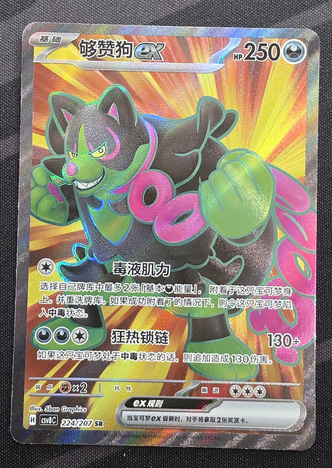 [Simplified Chinese] csv8C Okidogi ex / 够赞狗 ex 224 /207 SR