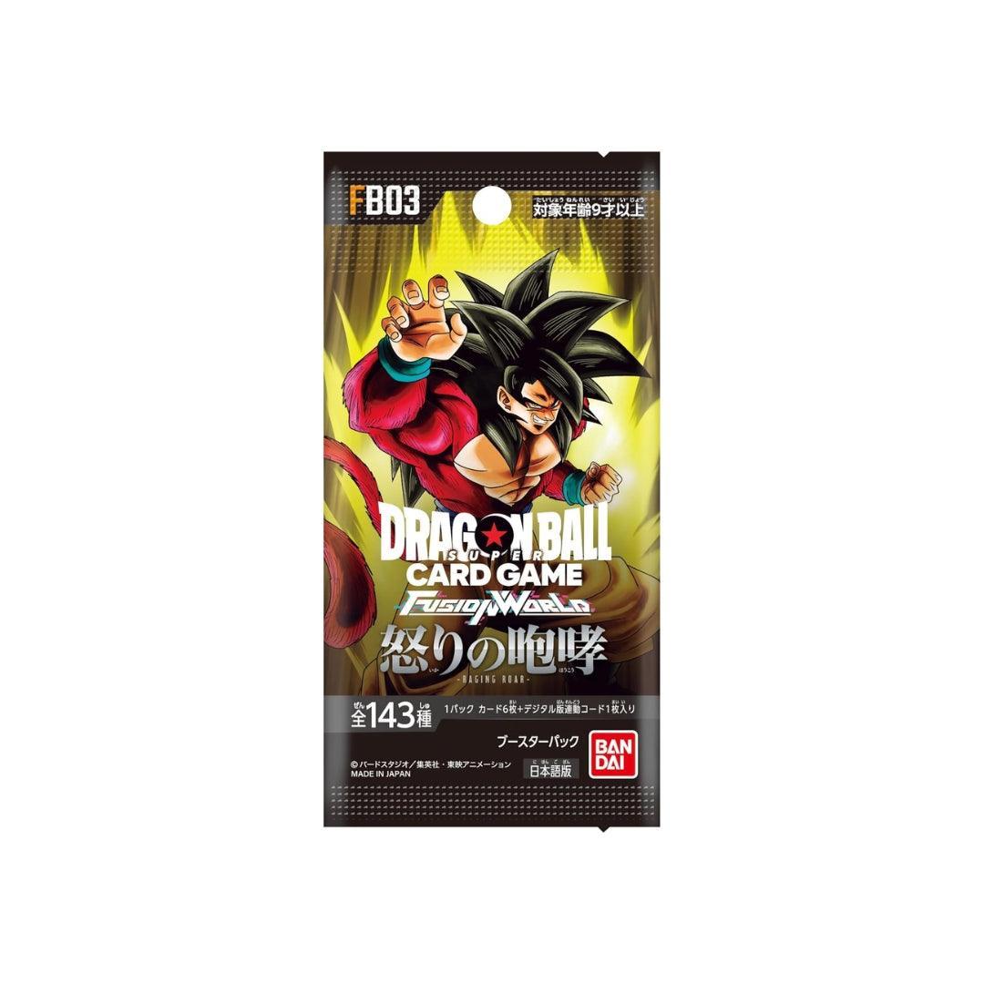 raging roar booster box case DRAGON BALL FB03 RAGING ROAR BOX CASE