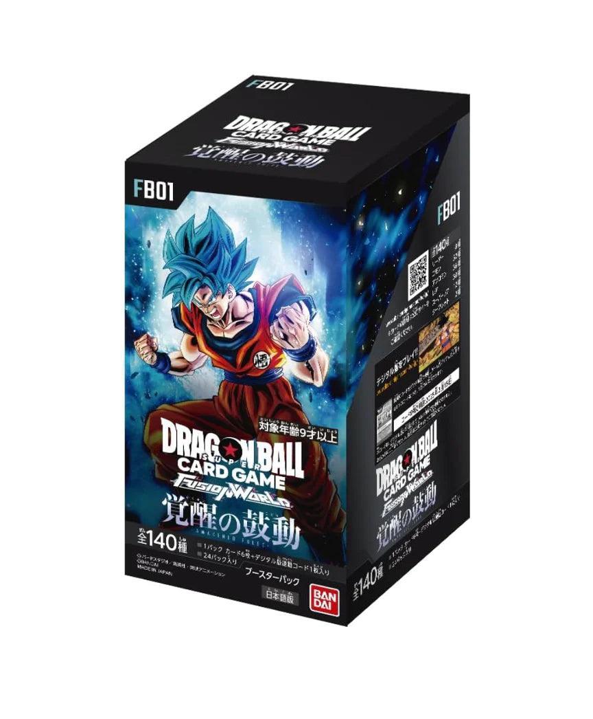 dragon ball super card game fusion world awakened pulse SHOP DRAGON BALL FB01 SUPER FUSION WORLD AWAKENED PULSE BOX – TCGHOBBY