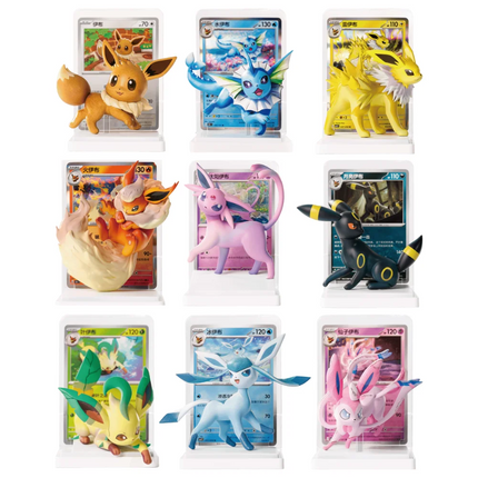 Simplified Chinese Pokémon Dream Painting Eevolutions figure blind box