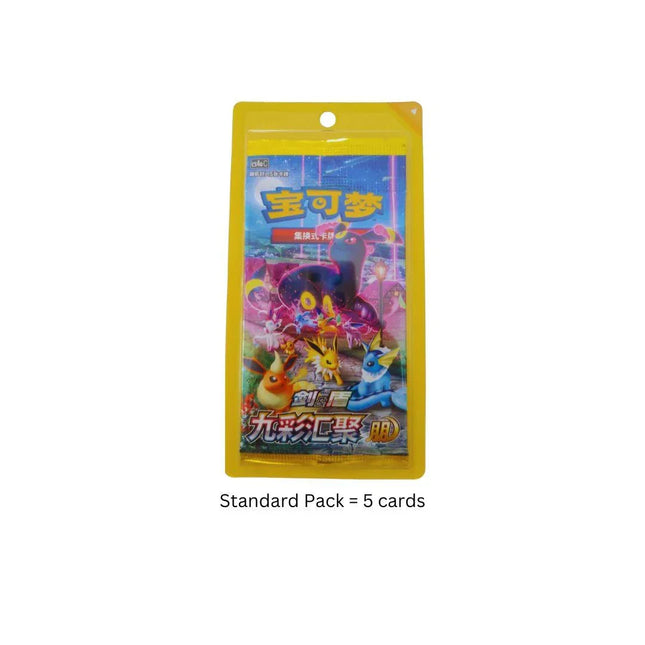 cs4ac booster box Shop Pokemon Nine Colors Gathering Single Booster Pack – TCGHOBBY