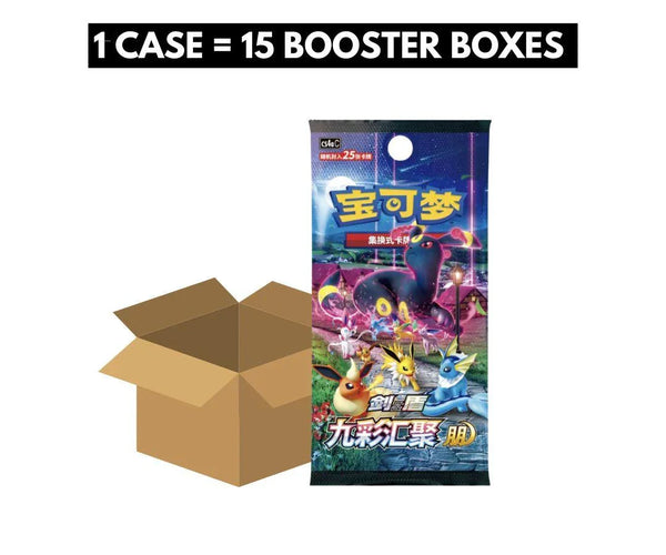 Simplified Chinese Pokemon Eevee Heroes Nine Colors Gathering 1 Original Sealed Case Simplified Chinese Pokemon Eevee Heroes Nine Colors Gathering 1 Original Sealed Case