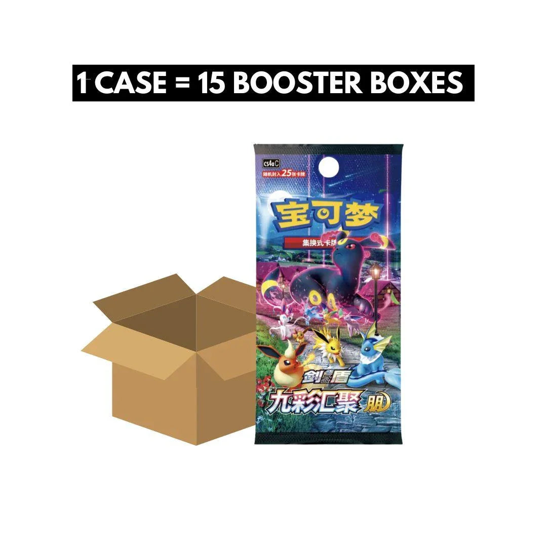 Shop 1 Case Chinese Pokemon Eevee Heroes Mew Nine Colors Gathering TCGHOBBY Shop 1 Case Chinese Pokemon Eevee Heroes Mew Nine Colors Gathering TCGHOBBY