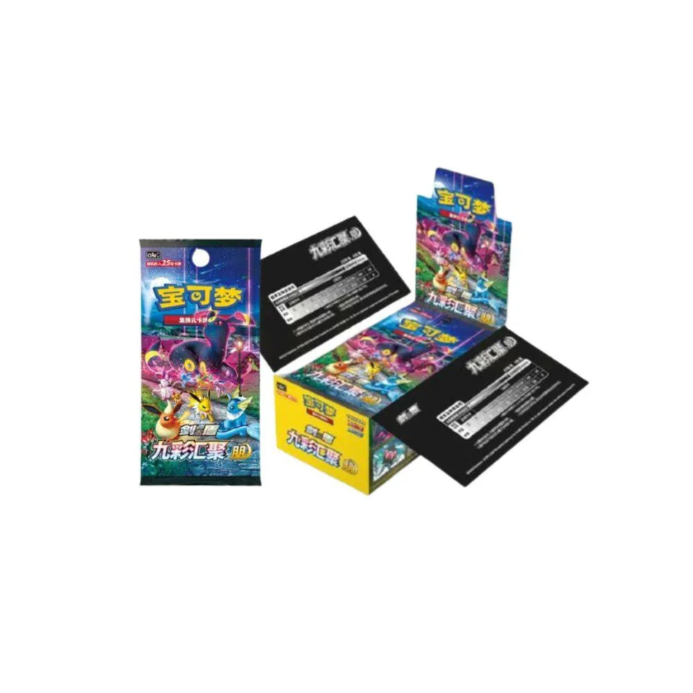 PRE-ORDER Chinese Pokemon Eevee Heroes Nine Colors Gathering 1 Sealed Case TCGHOBBY PRE-ORDER Chinese Pokemon Eevee Heroes Nine Colors Gathering 1 Sealed Case TCGHOBBY