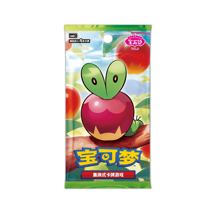 Simplified Chinese Pokemon Gem Pack Vol 6 CBB6C Booster pack