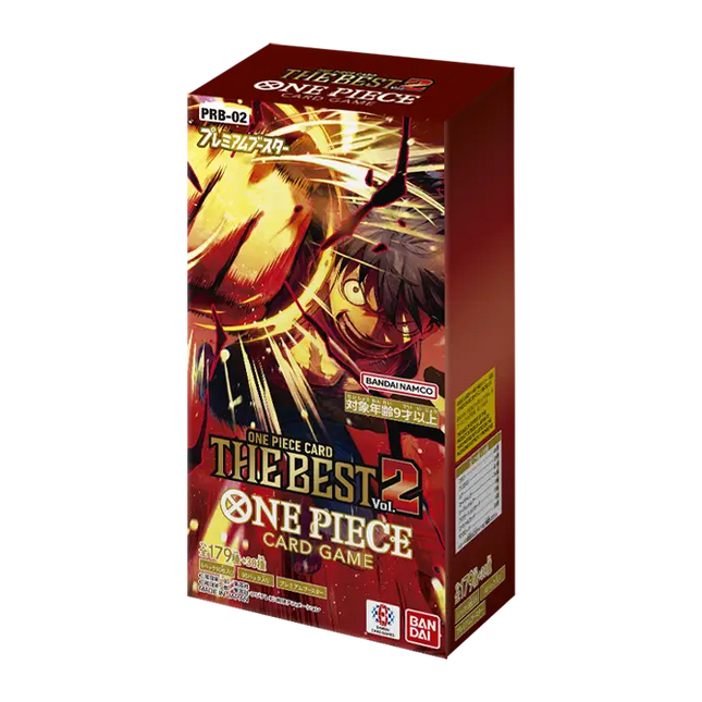 Japanese One Piece Card Game PRB-02 THE BEST PREMIUM Booster Box