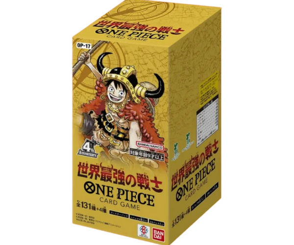 Shop JJapanese One Piece Card Game OP-17 The World's Strongest Warrior Booster Box – TCGHOBBY