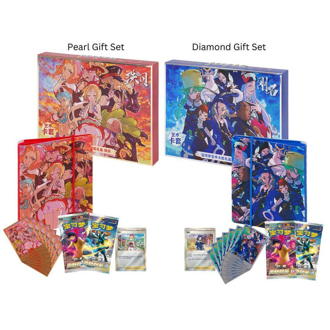 Shop Chinese Pokemon Pearl & Diamond Pokemon Binder Art Card Sleeve Gift Box TCGHOBBY Shop Chinese Pokemon Pearl & Diamond Pokemon Binder Art Card Sleeve Gift Box TCGHOBBY