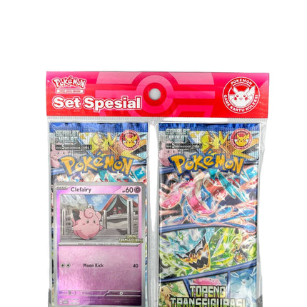 Pokemon Indonesia Mask of Change 'Topeng Transfigurasi' Special Set SV6s Clefairy Promo