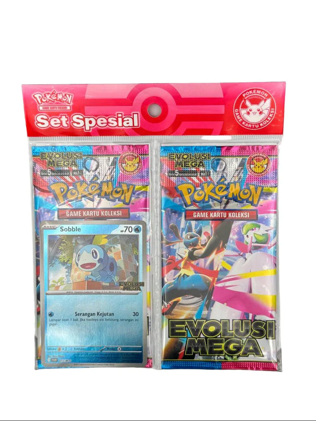 Pokemon Indonesia Mega Evolution Special Set MA11 Sobble Promo TCGHOBBY Pokemon Indonesia Mega Evolution Special Set MA11 Sobble Promo TCGHOBBY