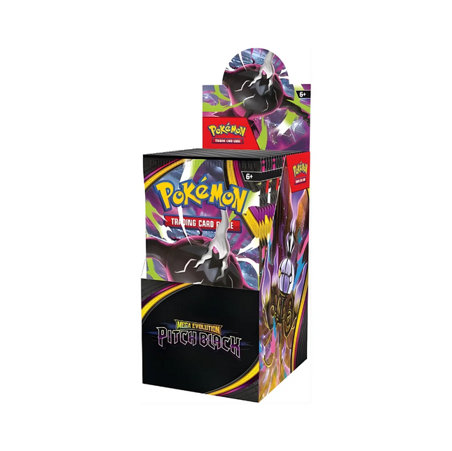 Pokemon Mega Evolution Pitch Black ME05 Half Booster Box (18-packs)