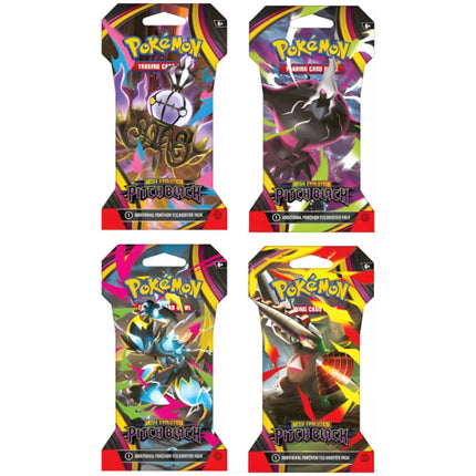English Pokemon Mega Evolution Pitch Black ME05 Sleeved Booster Packs