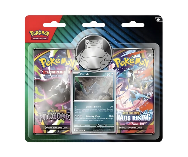 Shop Pokemon Mega Evolution Zarude 2-Pack Blister – TCGHOBBY