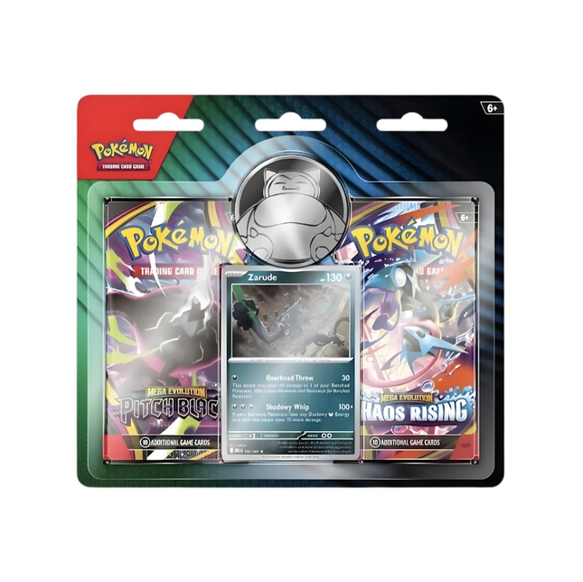 [English] Pokemon Mega Evolution Zarude 2-Pack Blister