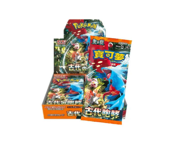Traditional Chinese] Pokmon Ancient Roar sv4K Booster Box  TCGHOBBY
