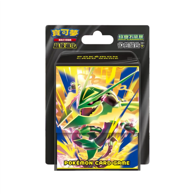 Traditional Chinese Pokemon Storm Emeralda M6F Special Deck Box Plus (10 Packs)