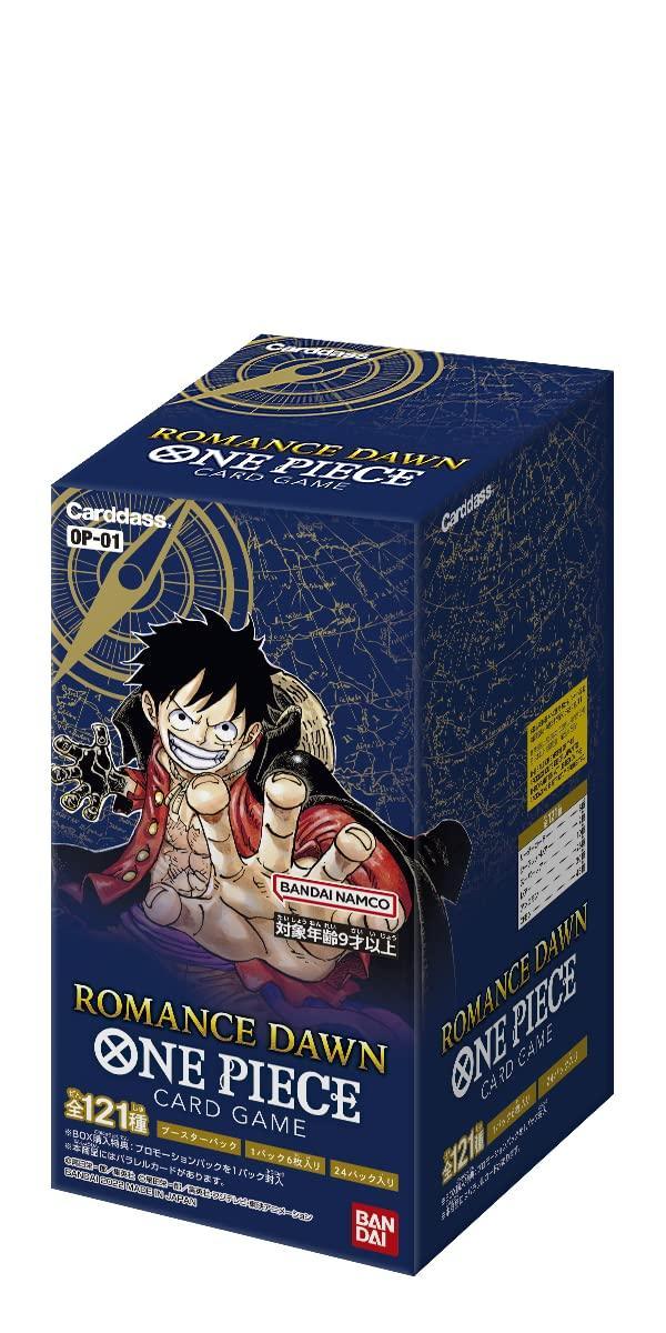 one piece romance dawn op 01 booster box Shop OP-01 One Piece TCG Romance Dawn Booster Box – TCGHOBBY