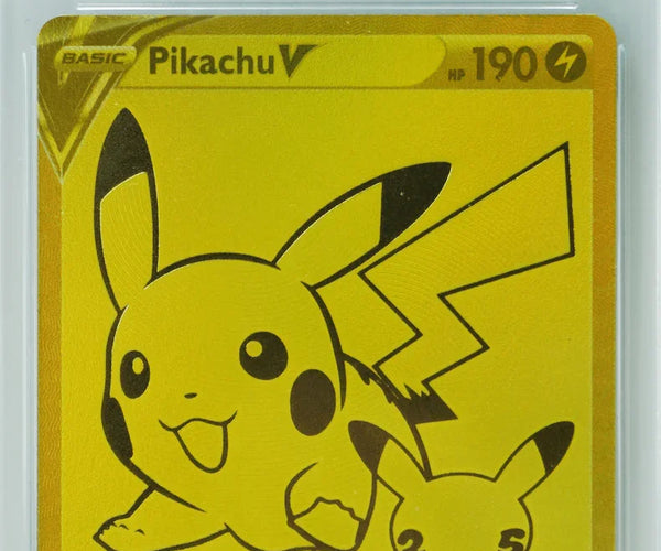 2021 PM CELEBRATIONS FA/PIKACHU V 25th Anniversary GOLD AGS-MINT 9 –  TCGHOBBY