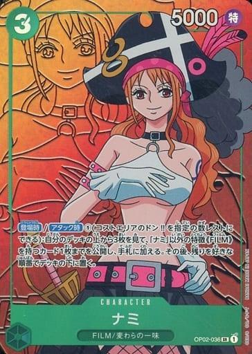 nami one piece card game Shop One Piece Nami OP02-036 – TCGHOBBY